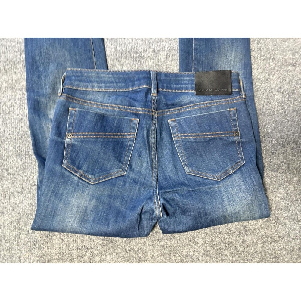 Comptoir Des Cotonniers Jeans Womens 36 28x26 Blue Slim Straight Stretch Denim - Picture 7 of 7